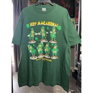 Vintage 90s St. Patrick’s Day Macarena Funny Tee